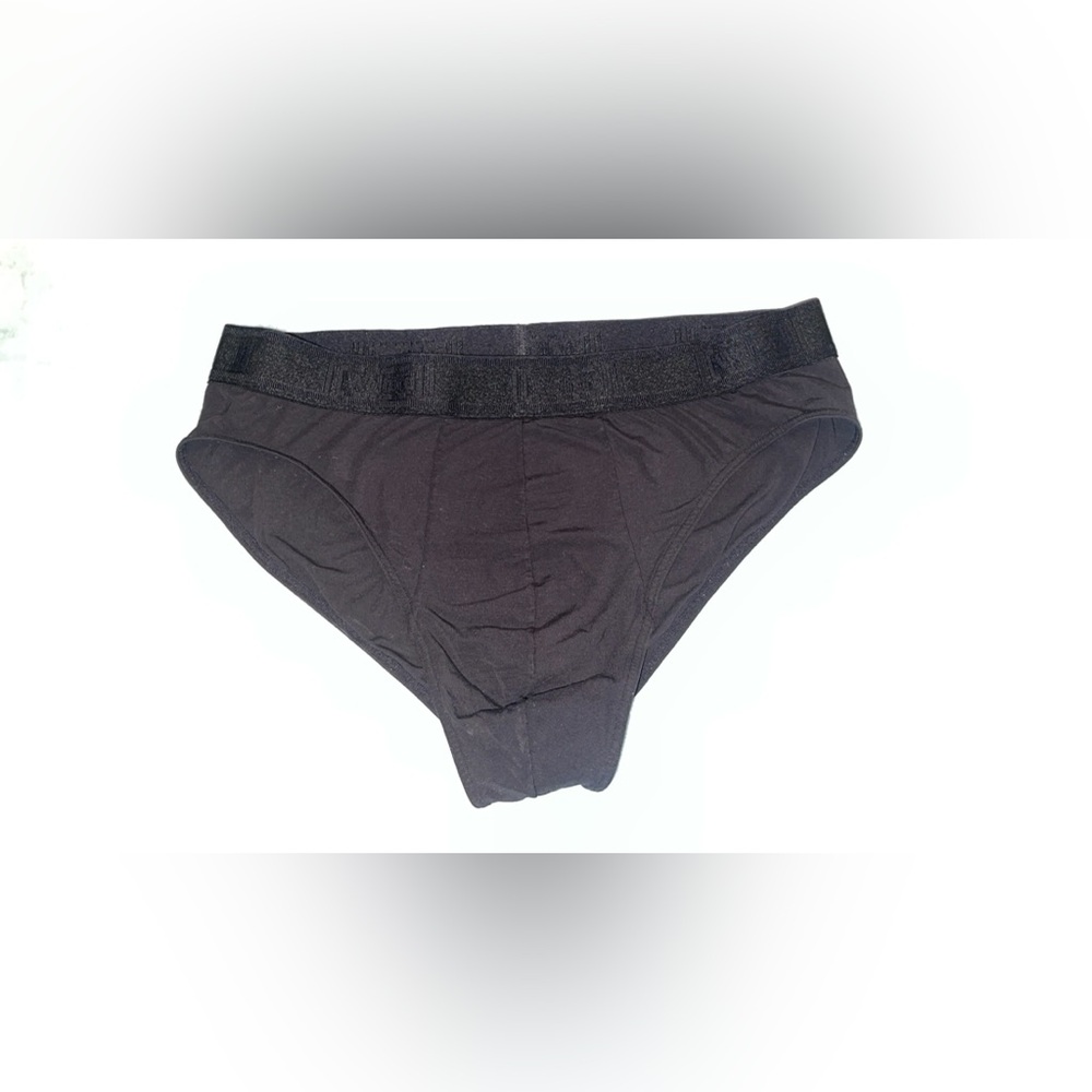 Wolford Men’s Pure Brief Size Small Black Modal Blend NWOT Luxury Underwear